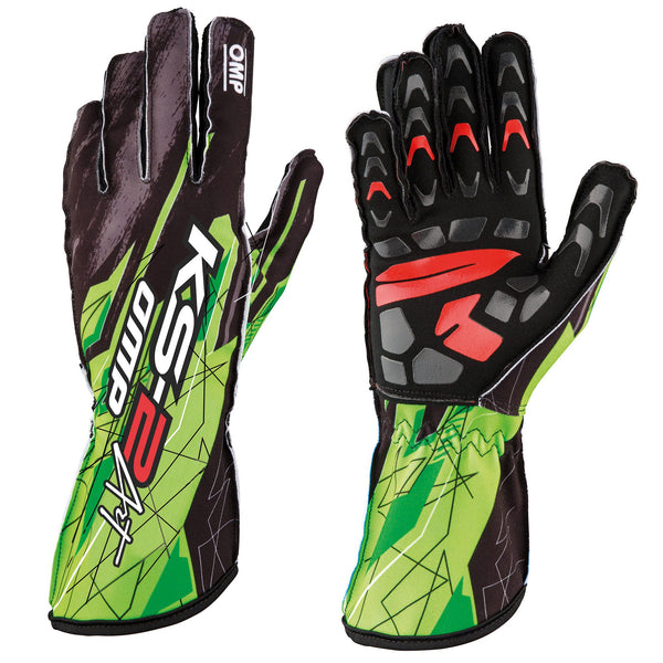 OMP KS-2 ART Go Kart Racing Gloves - Fast Racer — FAST RACER